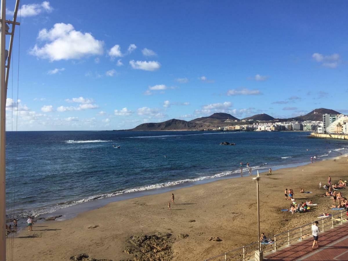 Piso Con Piscina Y Garaje En La Playa De Las Canteras Las Palmas Buitenkant foto