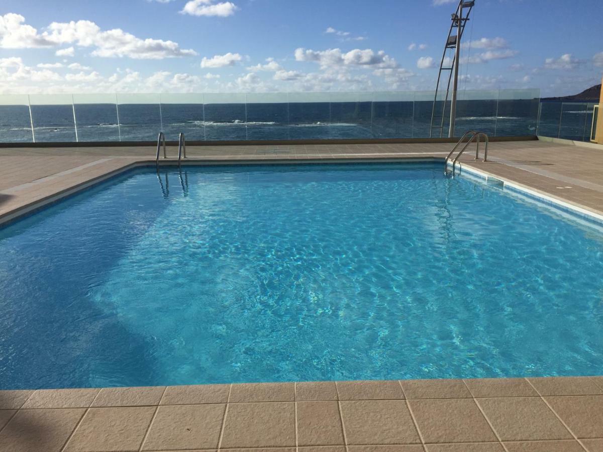 Piso Con Piscina Y Garaje En La Playa De Las Canteras Las Palmas Buitenkant foto